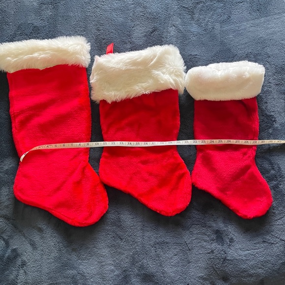 Three Christmas stockings - Picture 4 of 4